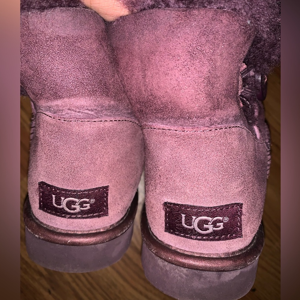 Purple UGG boots
